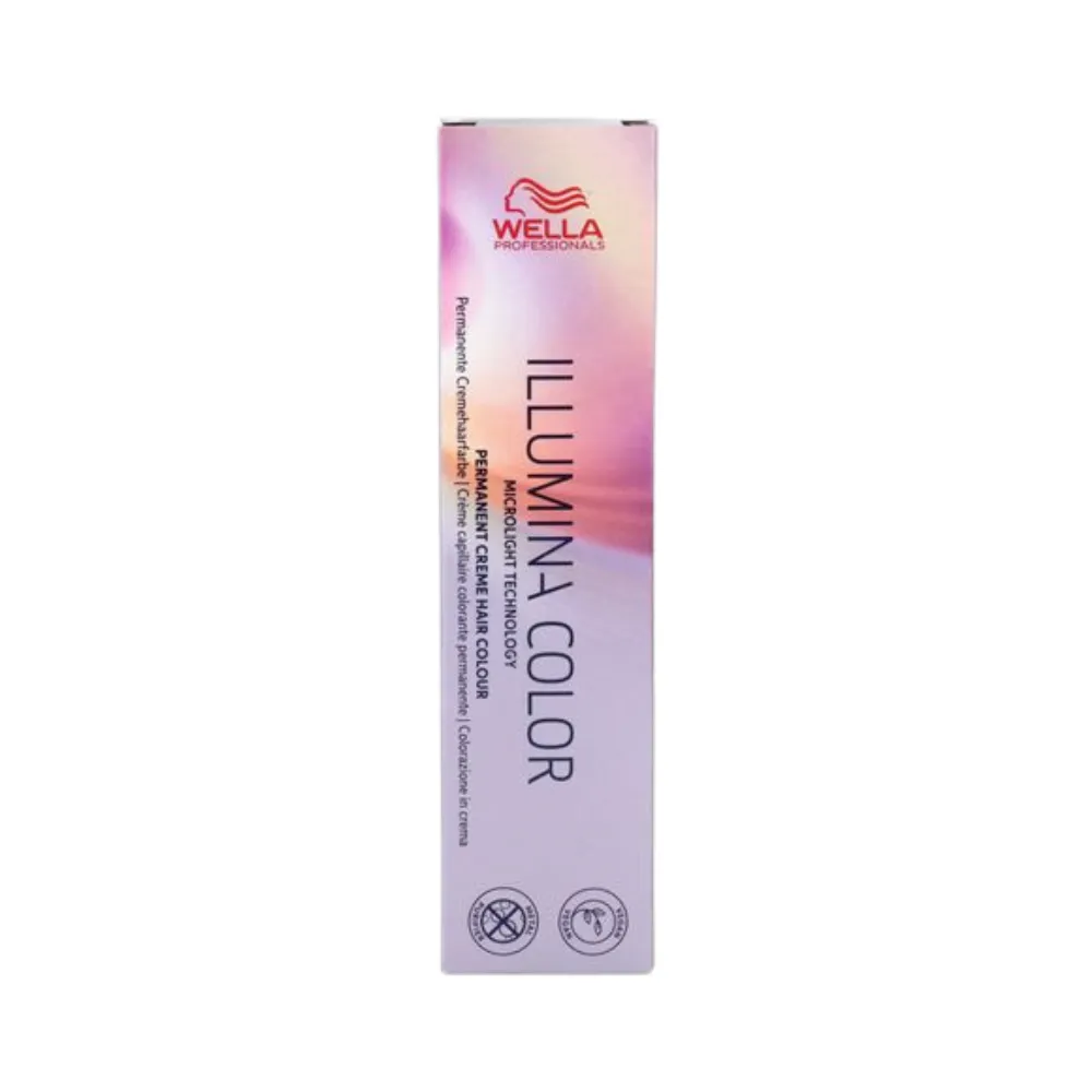Wella Crema Colorante Illumina Color 60ml - 8/ Rubio Claro - Imagen 1